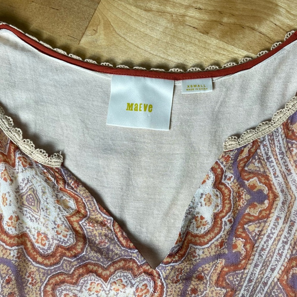 Anthropologie Maeve Nalina Blouse - Picture 7 of 16